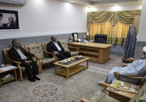 دیدار استاندار سیستان‌وبلوچستان با نماینده ولی‌فقیه در استان