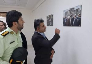 گشایش نمایشگاه عکس «شهید خدمت» در زاهدان