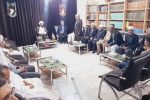 دیدار معتمدین طایفه پودینه با امام جمعه نیمروز