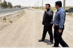 بازدید از پروژهٔ عمرانی ورودی نیمروز