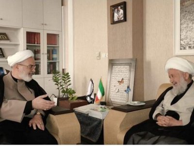 دیدار با خانواده دو شهید قرآنی جنگ ۱۲ روزه