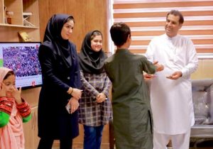 تقدیر از برگزیده سراوانی مقابله با آئدس