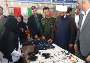 افتتاح نمایشگاه صنایع دستی در نیمروز
