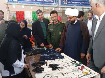 افتتاح نمایشگاه صنایع دستی در نیمروز