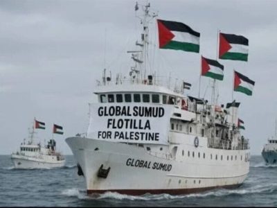 سرنشینان بازداشت شده کاروان صمود اعتصاب غذا کردند