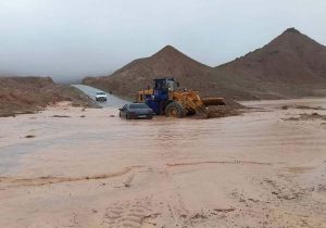 با سیلاب در سیستان‌وبلوچستان ۵ مسیر بسته شد