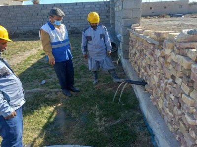 بهسازی ۹۷۰ کیلومتر شبکه توزیع آب آشامیدنی زَهَک