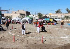 سومین دوره مسابقات کشتی کج در نیمروز