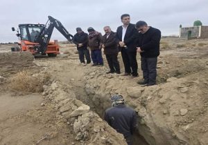 ازسازی گسترده شبکه آب روستاهای زهک