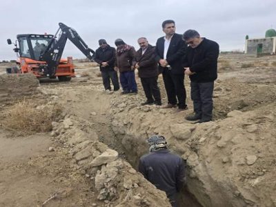 ازسازی گسترده شبکه آب روستاهای زهک