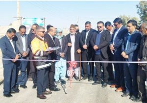 افتتاح طرح‌های عمرانی نیمروز همزمان با دهه فجر