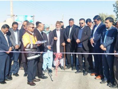 افتتاح طرح‌های عمرانی نیمروز همزمان با دهه فجر