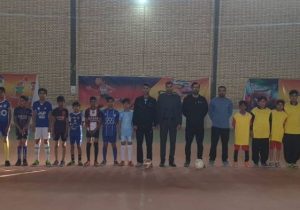 رقابت فوتسالی دانش‌آموزان نیمروز در جام اقتدار