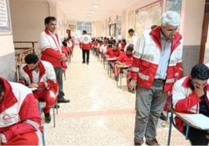 دوره بازآموزی امداد و نجات طرح نوروز۱۴۰۵شعب شمال استان به میزبانی شهرستان نیمروز