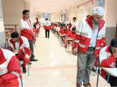 دوره بازآموزی امداد و نجات طرح نوروز۱۴۰۵شعب شمال استان به میزبانی شهرستان نیمروز