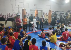 تجلیل از قهرمانان ووشو کار در نیمروز