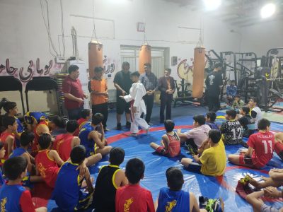 تجلیل از قهرمانان ووشو کار در نیمروز