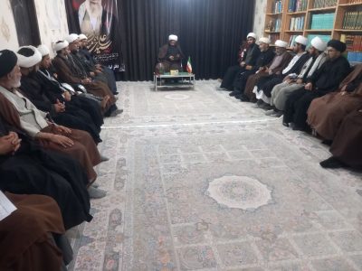 بیعت جامعه روحانیت نیمروز با رهبر انقلاب 