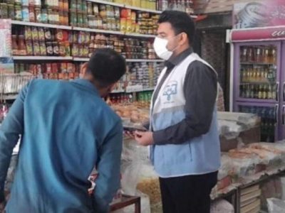 جمعآوری گسترده مواد غذایی فاسد در زهک
