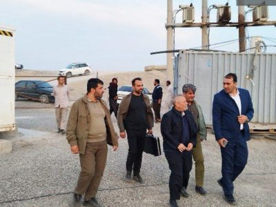 بازدید رئیس بازرسی ریاستجمهوری از هامونک ادیمی