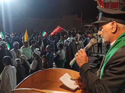 تجمعات شبانه شهرستان نیمروز در شب میلاد امام رضا (ع)
