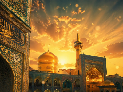 از مدینه تا خراسان طلوع مهر رضوی