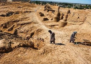 عملیات مرمت و استحکامبخشی قلعه بمپور کلید خورد