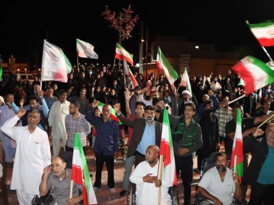 مردم نیمروز همچنان پای آرمان انقلاب ایستاده اند