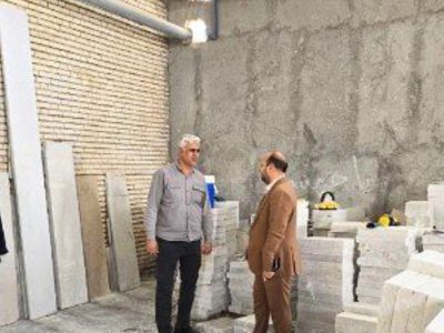 بازدید از واحدهای تولیدی شهرک صنعتی