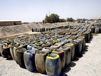 کشف ۵ هزار لیتر سوخت قاچاق در زابل