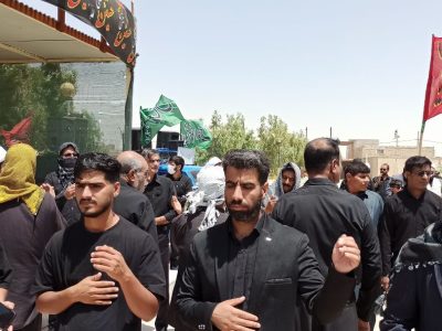 نیمروز در تاسوعای حسینی؛ تجلی ارادت مردم به حضرت ابوالفضل(ع)