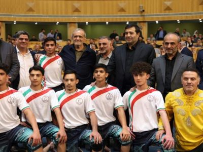 رئیس جمهور نشان داد حامی ورزش است