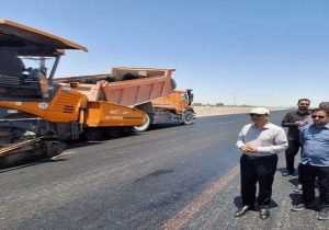 تداوم ساخت بزرگراه زاهدان به خاش