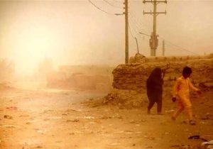 گردوخاک در شمال سیستان‌وبلوچستان ادامه دارد