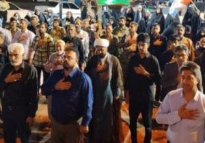 طنین عشق حسینی در قلب شهرستان نیمروز