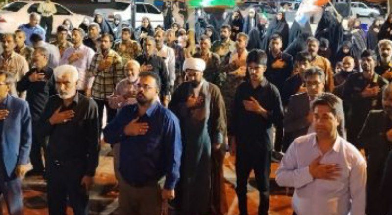 تجدید میثاق جامعه فرهنگی و دانش‌آموزی نیمروز با آرمان‌های انقلاب و ولایت