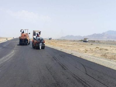 آغاز آسفالت ۲۶ کیلومتر بزرگراه در شمال سیستانوبلوچستان