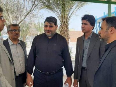 تأمین آب آشامیدنی زائران پاکستانی در میرجاوه