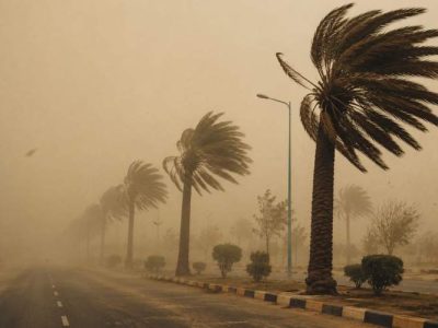 زابل دومین روز را با باد ۱۰۸ کیلومتری گذراند