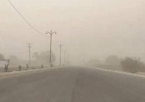تندباد ۱۰۴ کیلومتری، زابل را درنوردید
