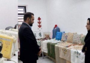 بازدید معاون صنایع‌دستی از مرکز آموزش صنایع‌دستی نیمروز