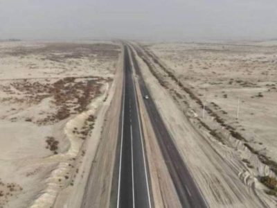 شریان جنوب‌شرق زیر تیغ بهسازی و آسفالت