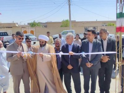 افتتاح پارک روستایی «پردیس» در بخش مرکزی زابل
