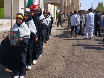 نمایش اقتدار ۴۰ هزارنفری گردان‌های بسیجی