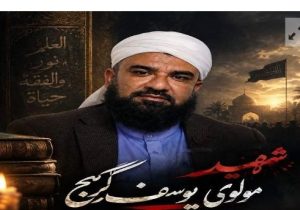 ترور مولوی یوسف گرگیج، جنایت دشمنان علیه وحدت