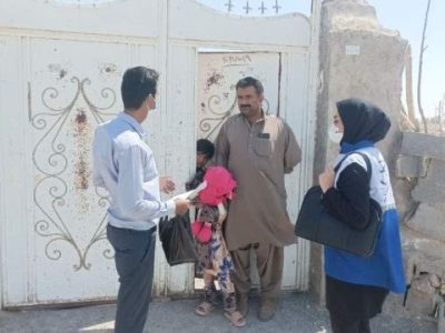 غربالگری خانه‌به‌خانه سل در هامون ادامه دارد
