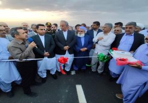 بهرهبرداری ۱۴ کیلومتر بزرگراه در محور زاهدان